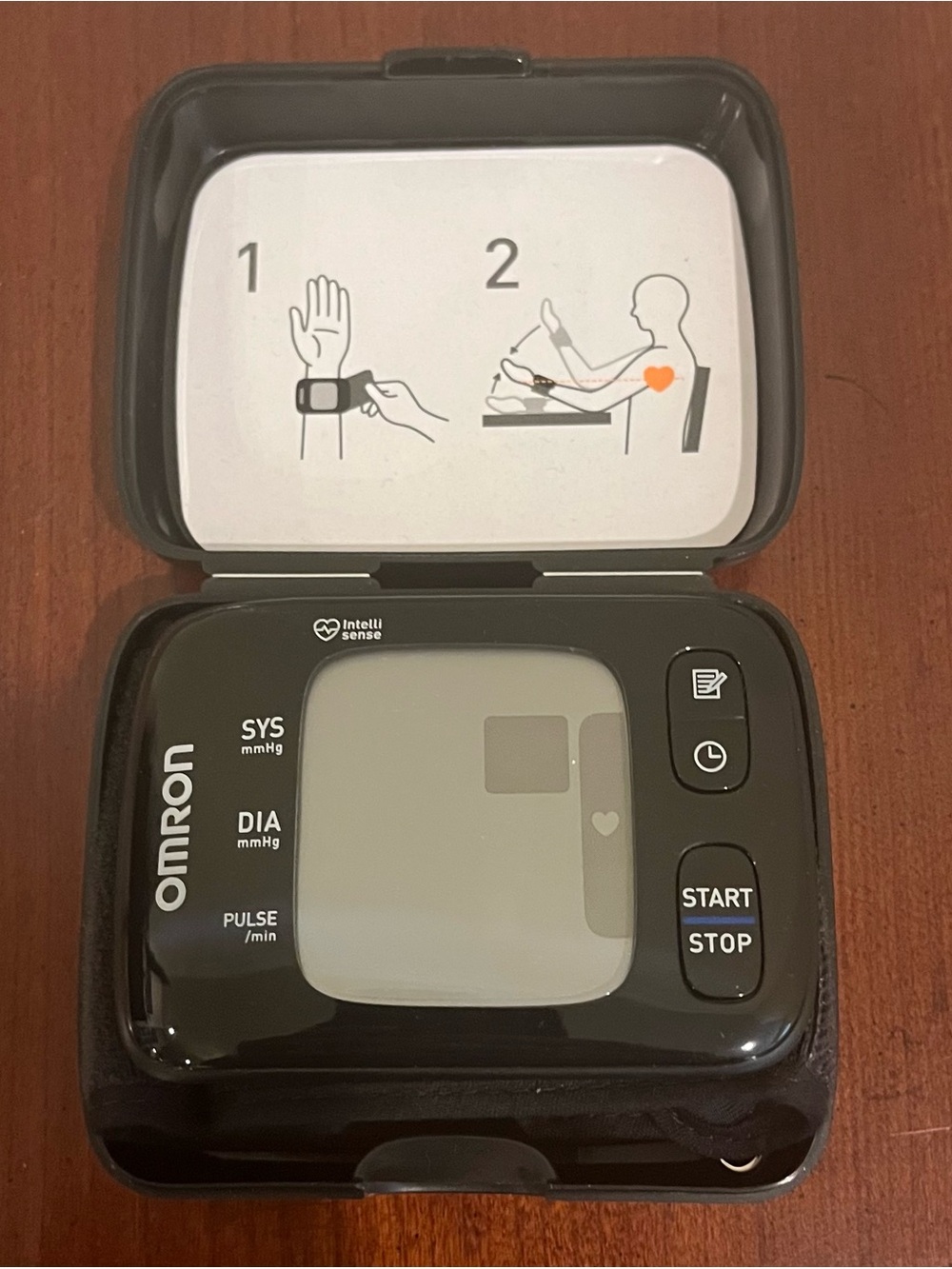 OMRON Black Digital Wrist Blood Pressure Monitor BP6350 Model